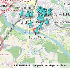 Mappa Via Visconti Bianca Maria di Savoia, 27100 Pavia PV, Italia (0.886)
