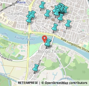 Mappa Via Visconti Bianca Maria di Savoia, 27100 Pavia PV, Italia (0.571)