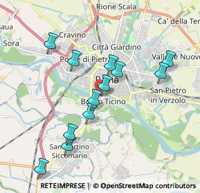 Mappa Via Visconti Bianca Maria di Savoia, 27100 Pavia PV, Italia (1.815)