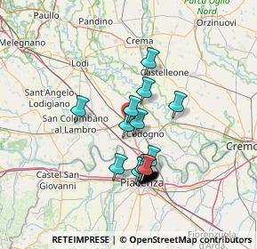 Mappa Via Fugazza, 26841 Casalpusterlengo LO, Italia (11.89)