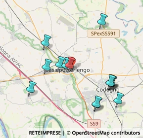 Mappa Via Fugazza, 26841 Casalpusterlengo LO, Italia (4.03214)