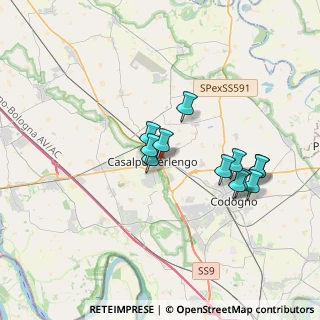 Mappa Via Fugazza, 26841 Casalpusterlengo LO, Italia (3.12)