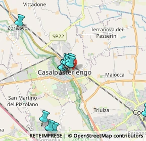 Mappa Via Fugazza, 26841 Casalpusterlengo LO, Italia (3.191)