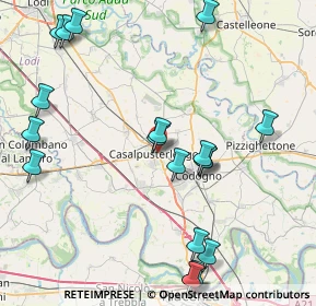 Mappa Via Fugazza, 26841 Casalpusterlengo LO, Italia (10.182)