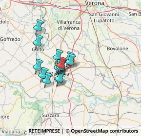 Mappa Via Castiona, 46030 San Giorgio Bigarello MN, Italia (9.925)