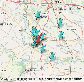 Mappa Via Castiona, 46030 San Giorgio Bigarello MN, Italia (9.05692)