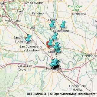Mappa Piazza Santa Cabrini, 26841 Casalpusterlengo LO, Italia (12.334)