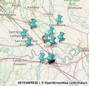 Mappa Piazza Santa Cabrini, 26841 Casalpusterlengo LO, Italia (12.0225)