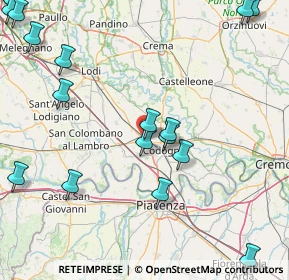 Mappa Piazza Santa Cabrini, 26841 Casalpusterlengo LO, Italia (23.38111)