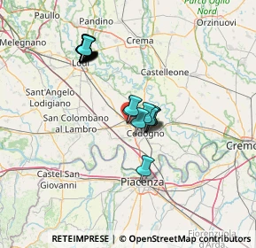 Mappa Via Giuseppe Garibaldi, 26841 Casalpusterlengo LO, Italia (12.3735)