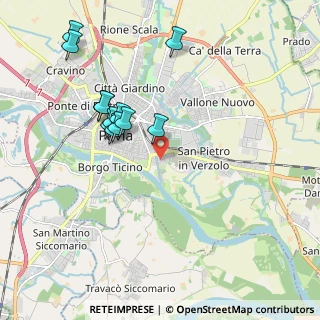 Mappa Via Andreola de Barachis, 27100 Pavia PV, Italia (1.91917)