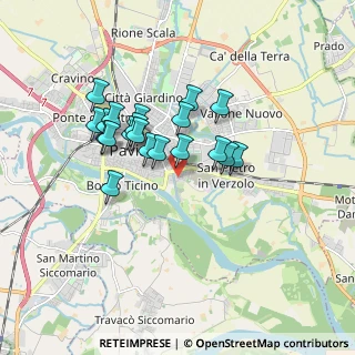 Mappa Via Andreola de Barachis, 27100 Pavia PV, Italia (1.438)