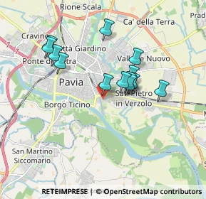 Mappa Via San Giovanni Bosco, 27100 Pavia PV, Italia (1.53692)