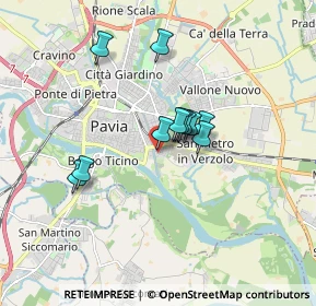 Mappa Via San Giovanni Bosco, 27100 Pavia PV, Italia (1.23182)