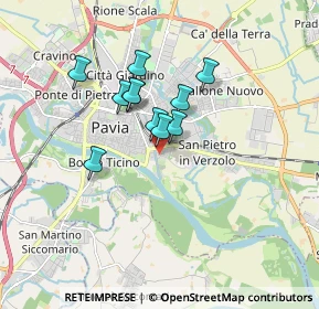 Mappa Via San Giovanni Bosco, 27100 Pavia PV, Italia (1.25636)