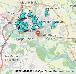 Mappa Via San Giovanni Bosco, 27100 Pavia PV, Italia (1.8465)