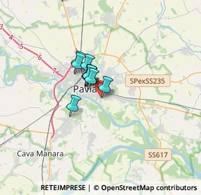 Mappa Via San Giovanni Bosco, 27100 Pavia PV, Italia (2.28182)