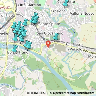 Mappa Via Andreola de Barachis, 27100 Pavia PV, Italia (1.337)
