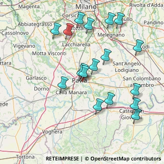 Mappa Via Andreola de Barachis, 27100 Pavia PV, Italia (16.395)