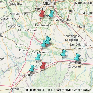 Mappa Via Andreola de Barachis, 27100 Pavia PV, Italia (15.15091)