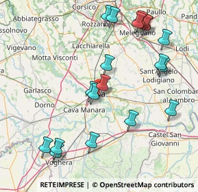 Mappa Via San Giovanni Bosco, 27100 Pavia PV, Italia (18.20632)