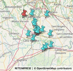 Mappa Via San Giovanni Bosco, 27100 Pavia PV, Italia (9.40333)