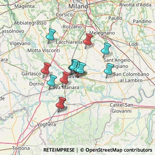 Mappa Via San Pietro in Verzolo, 27100 Pavia PV, Italia (10.12429)