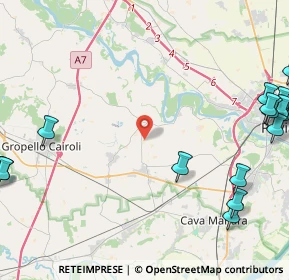 Mappa Terreni Coltivati Cascina Orologio 2 Frazione Boschi Travacò Siccomario Ufficio informazioni Cascina dei Frati Carbonara Ticino, 27020 Carbonara al Ticino PV, Italia (7.027)