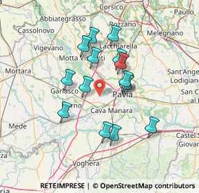 Mappa Terreni Coltivati Cascina Orologio 2 Frazione Boschi Travacò Siccomario Ufficio informazioni Cascina dei Frati Carbonara Ticino, 27020 Carbonara al Ticino PV, Italia (11.74)