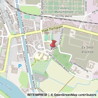 Mappa Via Tommaso Grossi, 8, 27100 Pavia, Pavia (Lombardia)