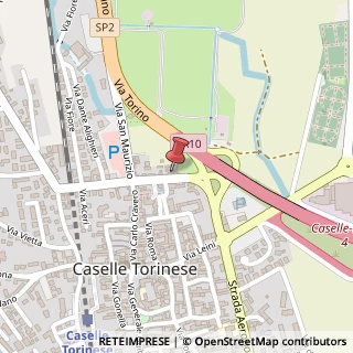 Mappa Via Circonvallazione, 4, 10072 Caselle Torinese, Torino (Piemonte)