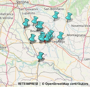 Mappa Via Giorgio Amendola, 37052 Casaleone VR, Italia (9.96789)