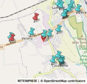 Mappa Via Giorgio Amendola, 37052 Casaleone VR, Italia (1.218)