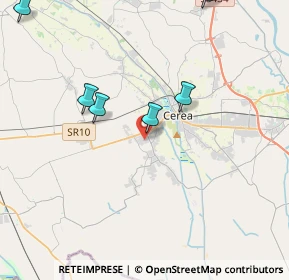 Mappa Via Giorgio Amendola, 37052 Casaleone VR, Italia (6.875)