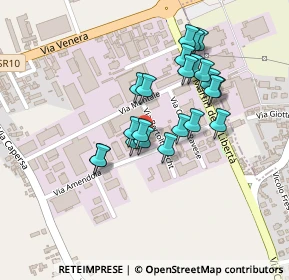 Mappa Via Giorgio Amendola, 37052 Casaleone VR, Italia (0.16818)