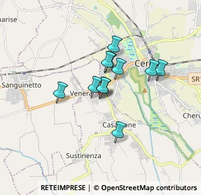 Mappa Via Giorgio Amendola, 37052 Casaleone VR, Italia (1.14727)