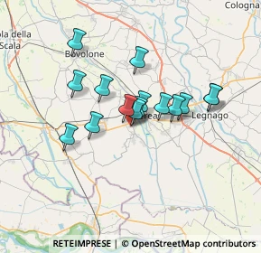 Mappa Via Giorgio Amendola, 37052 Casaleone VR, Italia (5.22133)