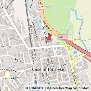 Mappa Strada San Maurizio, 8, 10072 Caselle Torinese, Torino (Piemonte)
