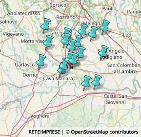 Mappa Via Maggi, 27100 Pavia PV, Italia (10.38056)