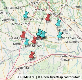 Mappa Via Maggi, 27100 Pavia PV, Italia (9.985)