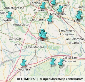 Mappa Via Maggi, 27100 Pavia PV, Italia (21.252)