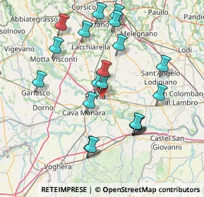 Mappa Via Maggi, 27100 Pavia PV, Italia (15.3795)