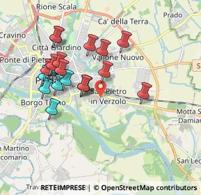 Mappa Via Maggi, 27100 Pavia PV, Italia (1.7405)