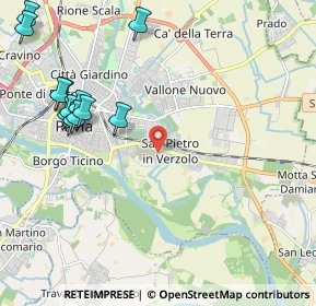 Mappa Via Maggi, 27100 Pavia PV, Italia (2.62417)