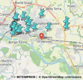Mappa Via Maggi, 27100 Pavia PV, Italia (2.374)