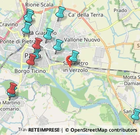 Mappa Via Maggi, 27100 Pavia PV, Italia (2.64692)