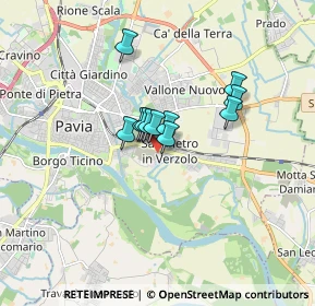 Mappa Via Maggi, 27100 Pavia PV, Italia (1.01636)