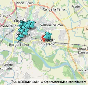 Mappa Via Maggi, 27100 Pavia PV, Italia (1.8715)