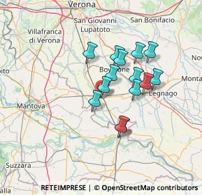 Mappa 37054 Nogara VR, Italia (10.59643)