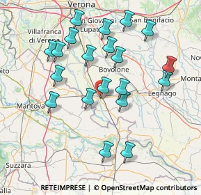 Mappa 37054 Nogara VR, Italia (15.21)